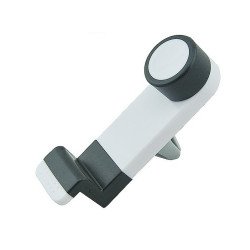 Portable Car Air Vent Mount Holder (White-Black)